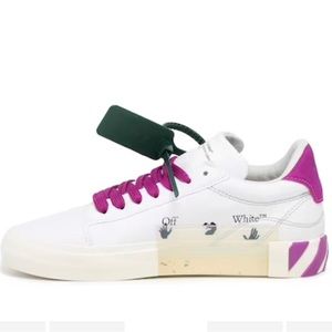 Brand New!!!Off-White Low Vulcanized Canvas Sneaker - Women's-Size 38